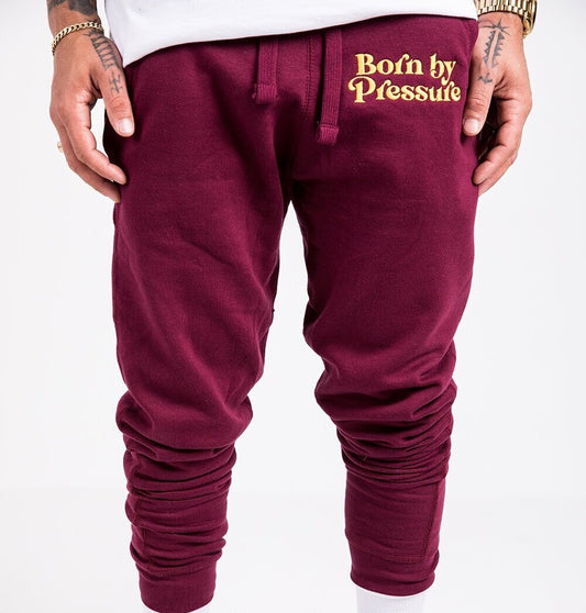 Bet on Yourself Maroon Joggers